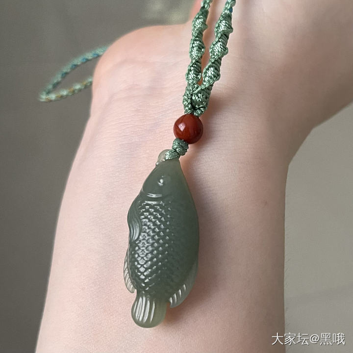 青花手镯、无事牌吊坠_和田玉