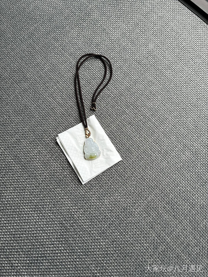 闲置老货翡翠三不佛_翡翠