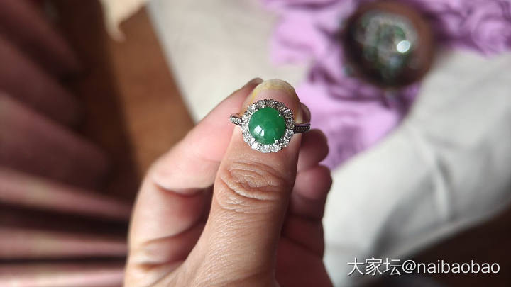 天然缅甸A货翡翠戒指手链_翡翠