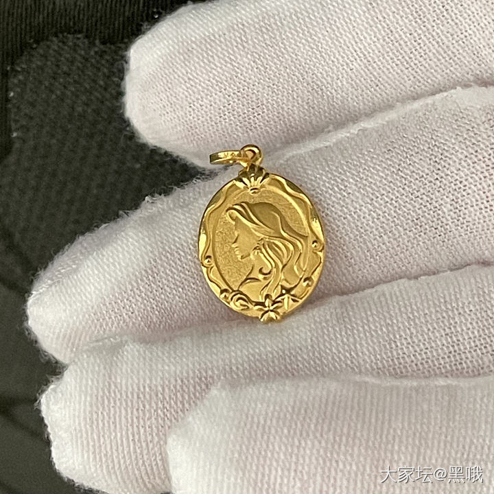 Pinkbox牡丹爱心吊坠_金