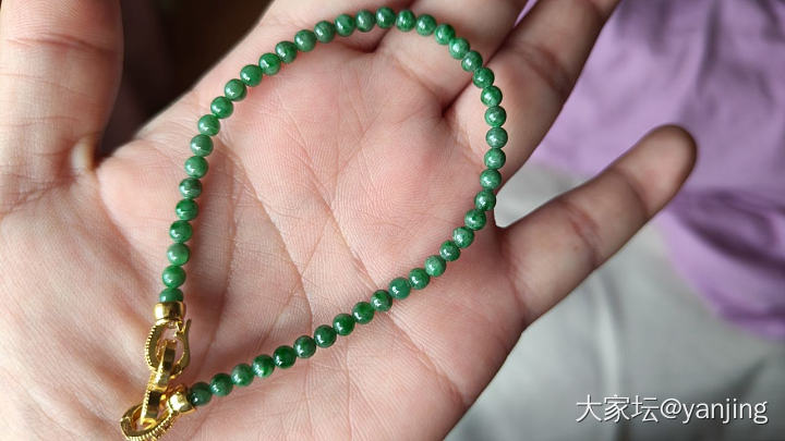 天然缅甸A货翡翠戒指手链蛋面清理_翡翠