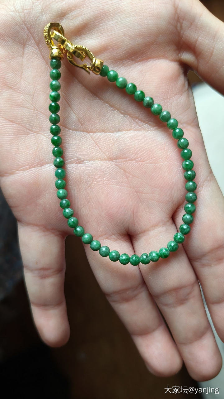 天然缅甸A货翡翠戒指手链蛋面清理_翡翠