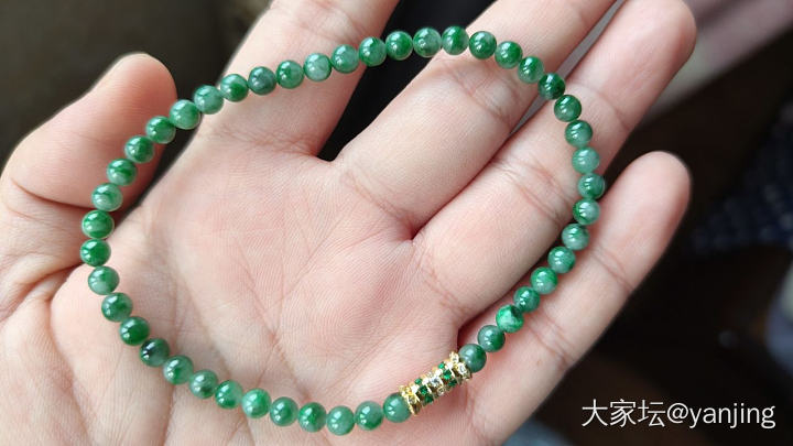 天然缅甸A货翡翠潘多拉配饰_翡翠