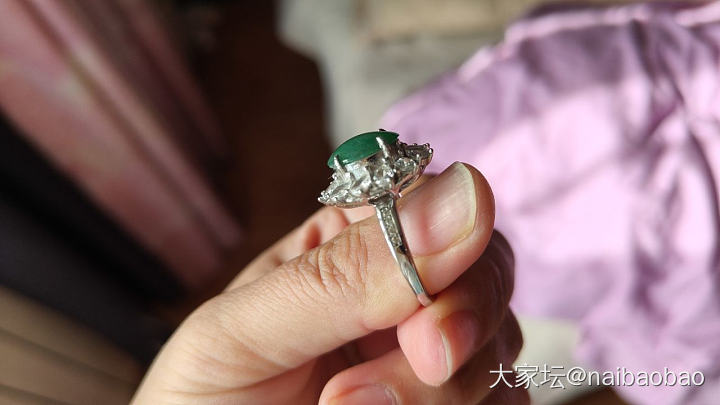 天然缅甸A货翡翠绿破手链_翡翠