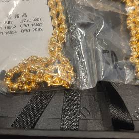 新上潮宏基45长的珠珠项链。