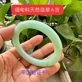 黄加绿苹果绿圆条55 MM