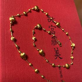 18k猫眼项链610克价出