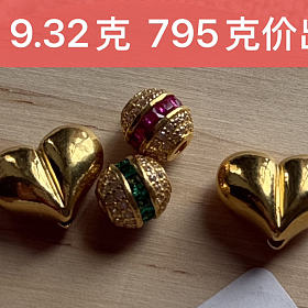蝴蝶贝母耳饰屁桃