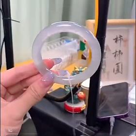 闲置直播间收的圆条镯子，54.5圈口