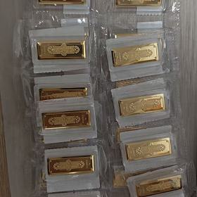 老庙好运金条全新未拆封有保单