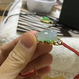 降价大亏出翡翠绿貔貅