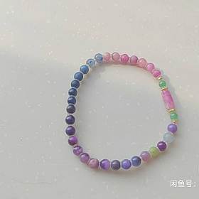 卡5-4.5 天然南非老料舒俱来色标级圆珠精品手串