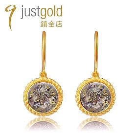 镇金店紫醉金迷耳环