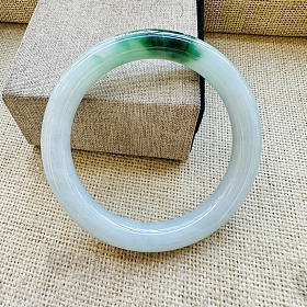 糯化地白底青圆条56mm