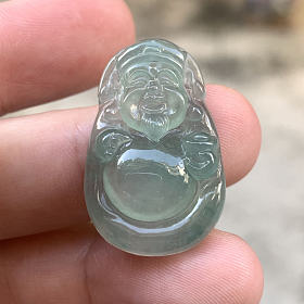 翡翠财神吊坠，百数可🉐️