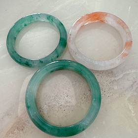 （闲置）百位数出非洲翠大圈口手镯