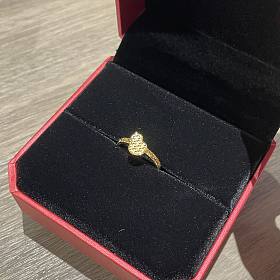 旧贴新用，周大福碎冰冰葫芦戒指，免工