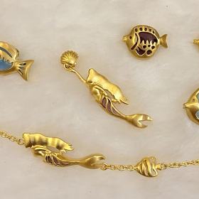 镇金店 美人鱼手链