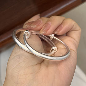 宝宝银手镯合集