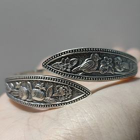 机工银镯，13克价出，69克，有配证书，不包邮