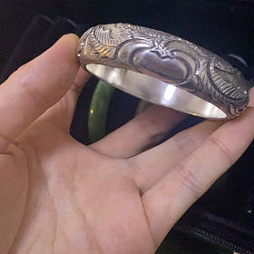 大盘加2出全手工柿柿如意手镯