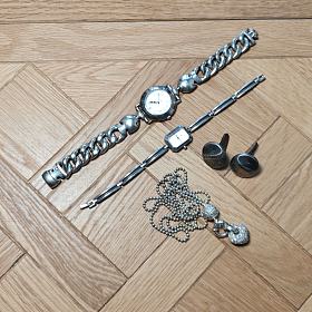 克价29-31出925银 项链 旧银表 袖扣