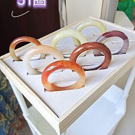 金丝玉手镯佘太翠手镯水沫玉手镯和田玉手镯