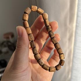 老国香野生海南白奇楠手串