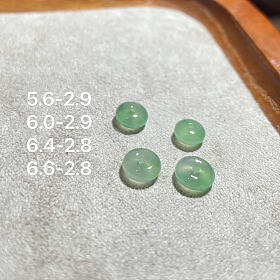 高冰起光甜绿小小扣