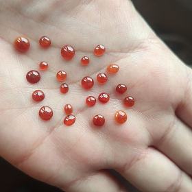 天然缅甸A货翡翠蛋面