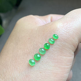 一手冰阳绿小精品蛋面