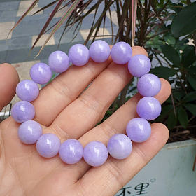 11.5mm直径紫罗兰手串