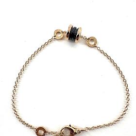 宝格丽正品黑陶瓷手链