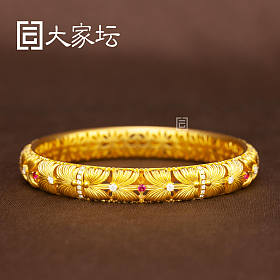 莫桑石金银花镯 拼团代购20260313期（3月14日下午三点截团）