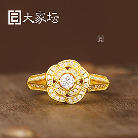 莫桑石玫瑰戒指 拼团代购20260313期（3月14日下午三点截团）