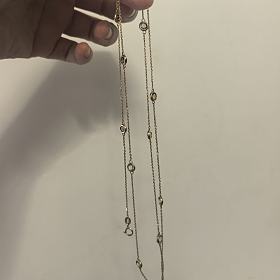 宝石矿工长项链18K