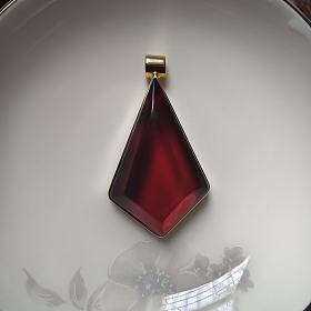 西漠琥珀血珀吊坠（全新）