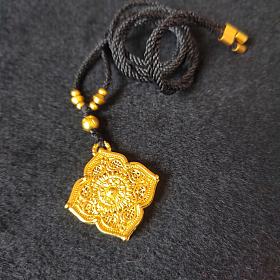 绝版周大福传承吊坠