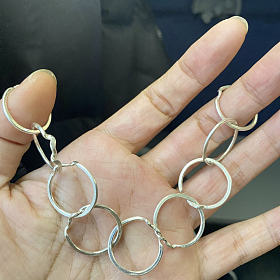 九连环银990指环