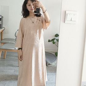 ➗闲置桑蚕丝袍子