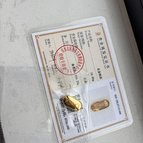 粤鹏金金条10g