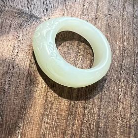 籽料 戒指 指环