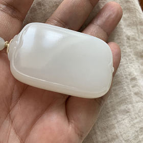 一块白油糕