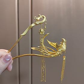 周大福小凤钗步摇