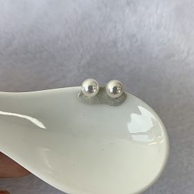 淡水极光 珍珠耳钉