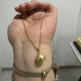 18k南洋金珠