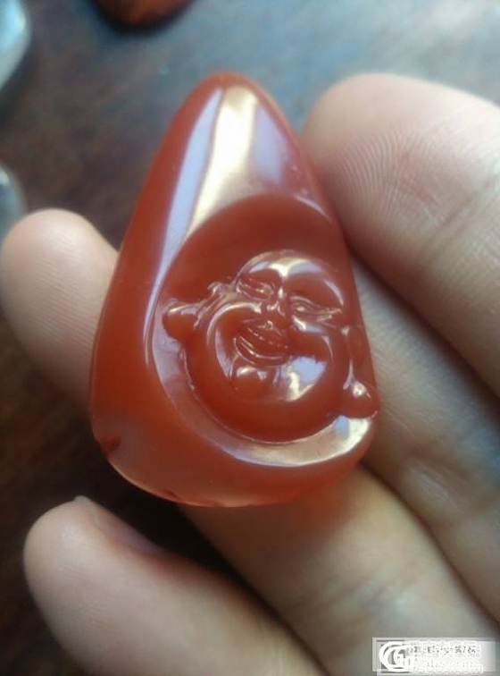 刚刚抛光好的几个小南红_挂件南红