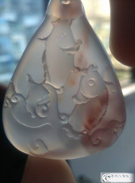 刚刚抛光好的几个小南红_挂件南红