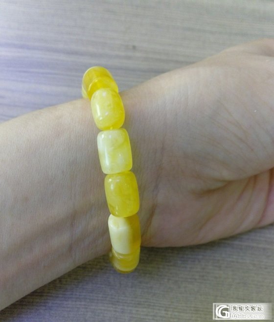 金角蜜桶珠，美美的_珠串蜜蜡