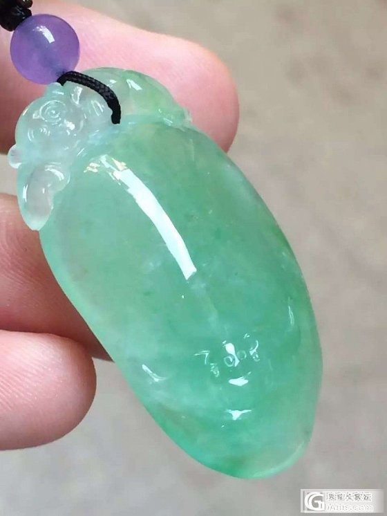 种水好颜色漂亮完美饱满福瓜_翡翠